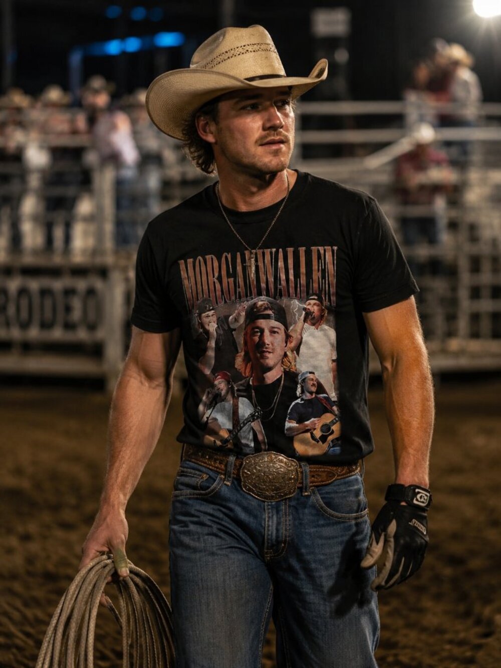 Mens Morgan Wallen band  TShirt